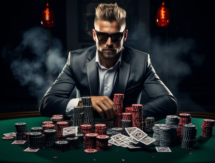 Live dealer studio with roulette table and multilingual interface
